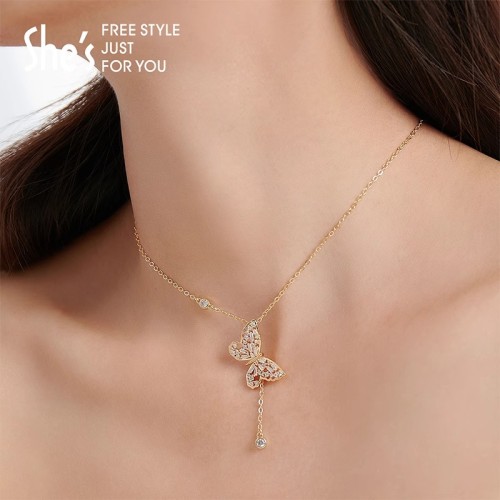 Elegant Gold Plated Necklace