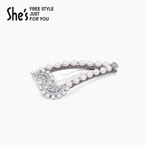 Pearl and Diamond Tennis Bracelet