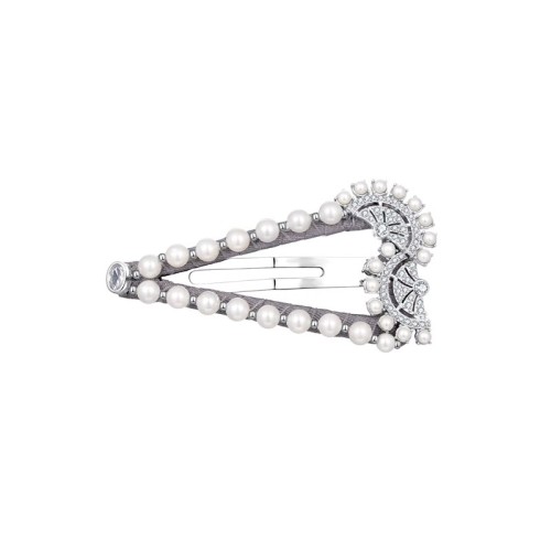 Pearl and Diamond Tennis Bracelet